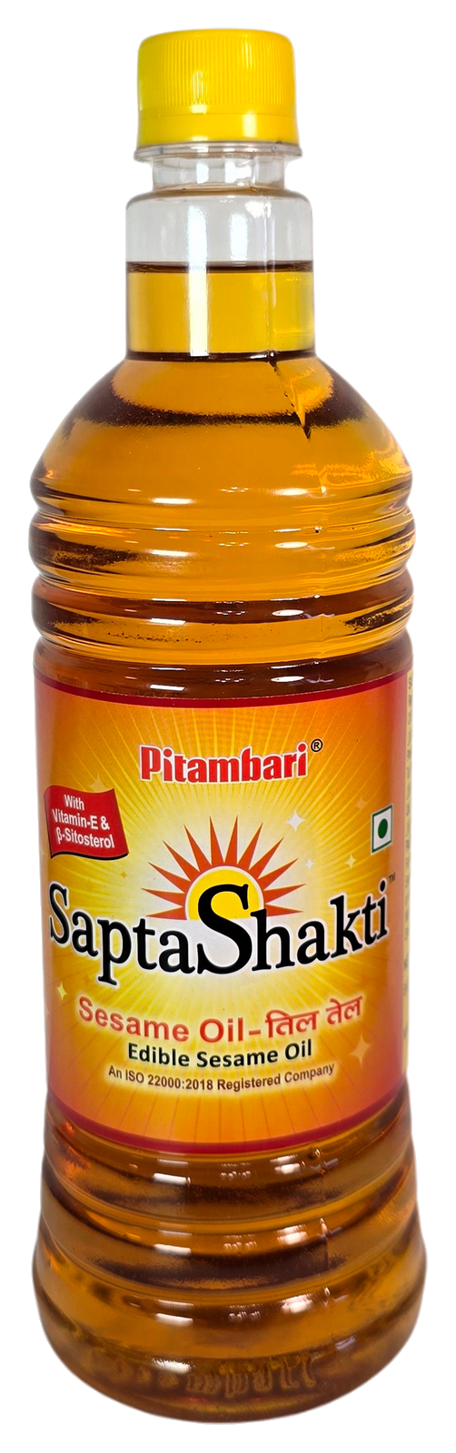Кунжутное масло Pitambari SaptaShakti в пластиковой бутылке 1 л — стандартная версия